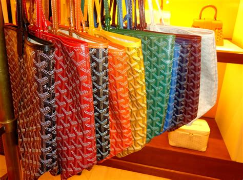 goyard colori|most popular goyard bag colors.